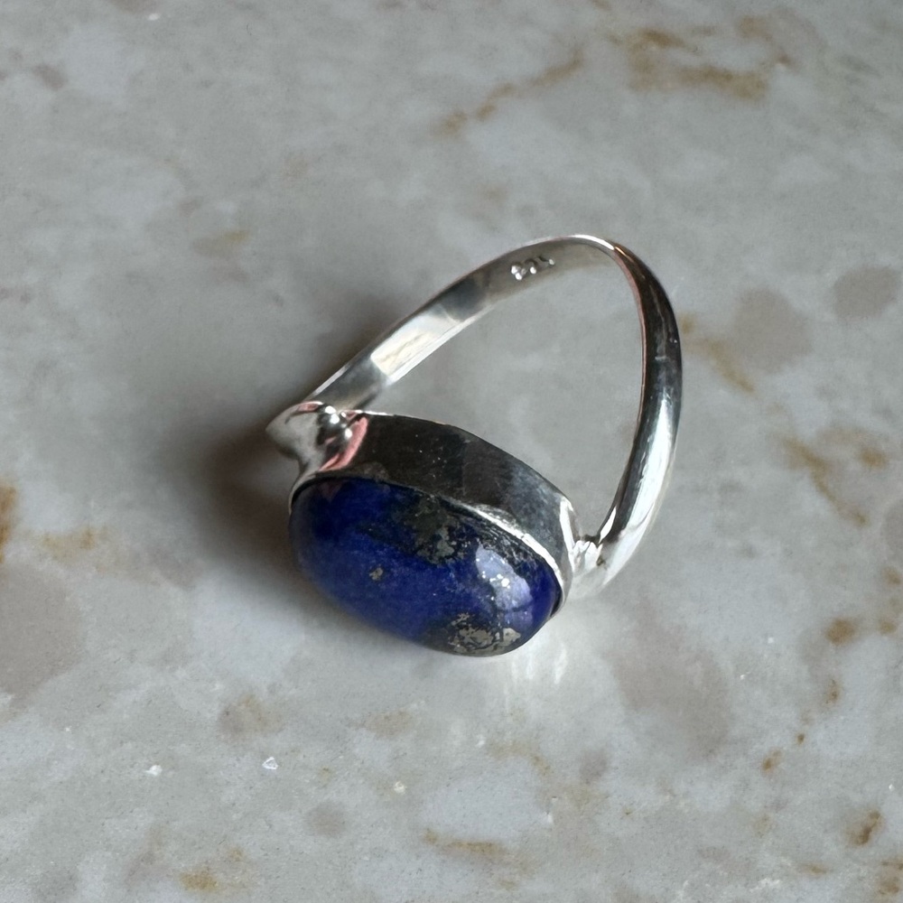 NWOT Sundance Earth’s Rotation Ring, Lapis Lazuli, Sterling Silver - Picture 4 of 6